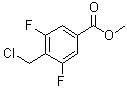 4-(Chloromethyl)-3,5-difluorobenzoic acid methyl ester molecular structure (CAS 1263283-69-7)