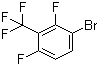 结构式 CAS# 1263377-74-7, 1-溴-2,4-二氟-3-(三氟甲基)苯