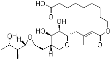 Mupirocin molecular structure (CAS 12650-69-0)