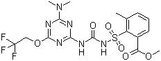 Triflusulfuron-methyl molecular structure (CAS 126535-15-7)