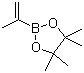 structure of CAS# 126726-62-3, Isopropenylboronic acid pinacol ester;2-Isopropenyl-4,4,5,5-tetramethyl-1,3,2-dioxaborolane