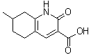 1,2,5,6,7,8-Hexahydro-7-methyl-2-oxo-3-quinolinecarboxylic acid molecular structure (CAS 1267956-75-1)