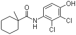 结构式 CAS# 126833-17-8, 环酰菌胺