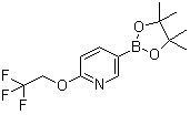 2-(2,2,2-Trifluoroethoxy)pyridine-5-boronic acid pinacol ester molecular structure (CAS 1268467-17-9)