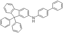Biphenyl-4-yl(9,9-diphenyl-9H-fluoren-2-yl)amine molecular structure (CAS 1268520-04-2)