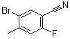 结构式 CAS# 1269493-45-9, 5-溴-2-氟-4-甲基苯甲腈