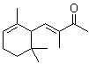结构式 CAS# 127-51-5, 3-甲基-4-(2,6,6-三甲基-2-环己烯-1-基)-3-丁烯-2-酮