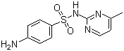 structure of CAS# 127-79-7, Sulfamerazine;2-Sulfanilamido-4-methylpyrimidine; 2-Sulfanilamido-4-methylpyrimidine; 4-Methyl-2-sulfanilamidopyrimidine