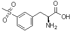 3-(Methylsulfonyl)-L-phenylalanine molecular structure (CAS 1270093-99-6)