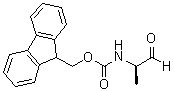 N-[(1R)-1-Methyl-2-oxoethyl]carbamic acid 9H-fluoren-9-ylmethyl ester molecular structure (CAS 127043-32-7)