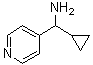 structure of CAS# 1270506-12-1, alpha-Cyclopropyl-4-pyridinemethanamine