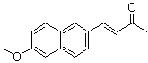 (E)-4-(6-Methoxy-2-naphthalenyl)-3-buten-2-one molecular structure (CAS 127053-22-9)