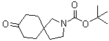 结构式 CAS# 1272758-17-4, 8-氧代-2-氮杂螺[4.5]癸烷-2-羧酸叔丁酯