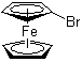 structure of CAS# 1273-73-0, Bromoferrocene;(Bromocyclopentadienyl)cyclopentadienyl-iron