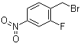 结构式 CAS# 127349-56-8, 1-溴甲基-2-氟-4-硝基苯