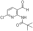 structure of CAS# 127446-34-8, N-(6-Chloro-3-formylpyridin-2-yl)pivalamide;N-(6-Chloro-3-formylpyridin-2-yl)-2,2-dimethylpropionamide