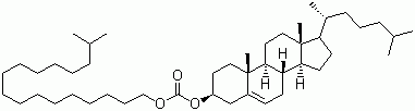 Cholesteryl isostearyl carbonate molecular structure (CAS 127512-93-0)
