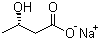 (S)-(+)-3-Hydroxybutyric acid sodium salt molecular structure (CAS 127604-16-4)