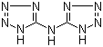 双(5-四唑基)胺分子结构 (CAS 127661-01-2)
