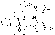 Verruculogen TR 1 molecular structure (CAS 12771-72-1)