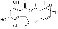 Radicicol molecular structure (CAS 12772-57-5)