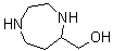 Hexahydro-1H-1,4-diazepine-5-methanol molecular structure (CAS 1278451-15-2)