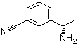 structure of CAS# 127852-22-6, (S)-1-(3-Cyanophenyl)ethylamine;(S)-3-(1-Aminoethyl)benzonitrile