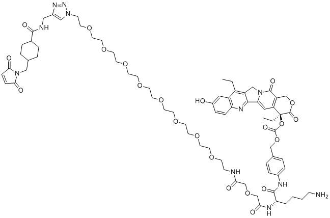 CL2A-SN-38 molecular structure (CAS 1279680-68-0)
