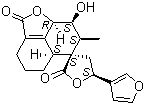 Teucrin A molecular structure (CAS 12798-51-5)