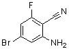 结构式 CAS# 1279865-14-3, 2-氨基-4-溴-6-氟苯甲腈