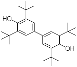 结构式 CAS# 128-38-1, 2,2',6,6'-四叔丁基-4,4'-联苯二酚