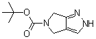 2,6-二氢吡咯并[3,4-c]吡唑-5(4H)-羧酸叔丁酯分子结构 (CAS 1280210-79-8)