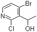 结构式 CAS# 128071-88-5, 1-(4-溴-2-氯吡啶-3-基)乙醇