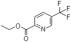 结构式 CAS# 128072-94-6, 5-(三氟甲基)-2-吡啶羧酸乙酯