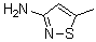 3-Amino-5-methylisothiazole molecular structure (CAS 128146-85-0)
