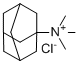 N,N,N-Trimethyl-1-adamantanaminium chloride molecular structure (CAS 128346-46-3)