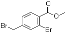 structure of CAS# 128577-48-0, Methyl 2-bromo-4-bromomethylbenzoate