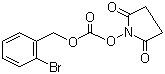 N-(2-Bromobenzyloxycarbonyloxy)succinimide molecular structure (CAS 128611-93-8)