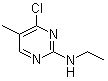 结构式 CAS# 1289387-57-0, 4-氯-N-乙基-5-甲基-2-嘧啶胺