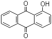 1-Hydroxy anthraquinone molecular structure (CAS 129-43-1)