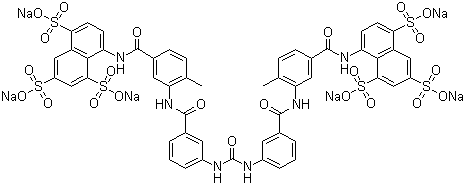 苏拉明钠分子结构 (CAS 129-46-4)