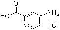结构式 CAS# 1291487-29-0, 4-氨基吡啶-2-甲酸盐酸盐