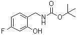 tert-Butyl (4-fluoro-2-hydroxybenzyl)carbamate molecular structure (CAS 1292211-10-9)