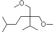 3,3-Bis(methoxymethyl)-2,6-dimethylheptane molecular structure (CAS 129228-11-1)