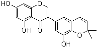 Semilicoisoflavone B molecular structure (CAS 129280-33-7)