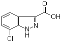 7-氯-3(1H)-吲唑甲酸分子结构 (CAS 129295-32-5)