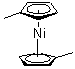 Bis(methylcyclopentadienyl)nickel molecular structure (CAS 1293-95-4)