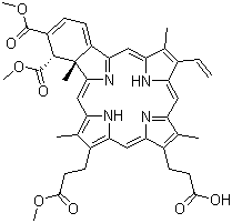 结构式 CAS# 129497-78-5, 维替泊芬