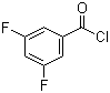 structure of CAS# 129714-97-2, 3,5-Difluorobenzoyl chloride