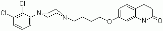 Aripiprazole molecular structure (CAS 129722-12-9)